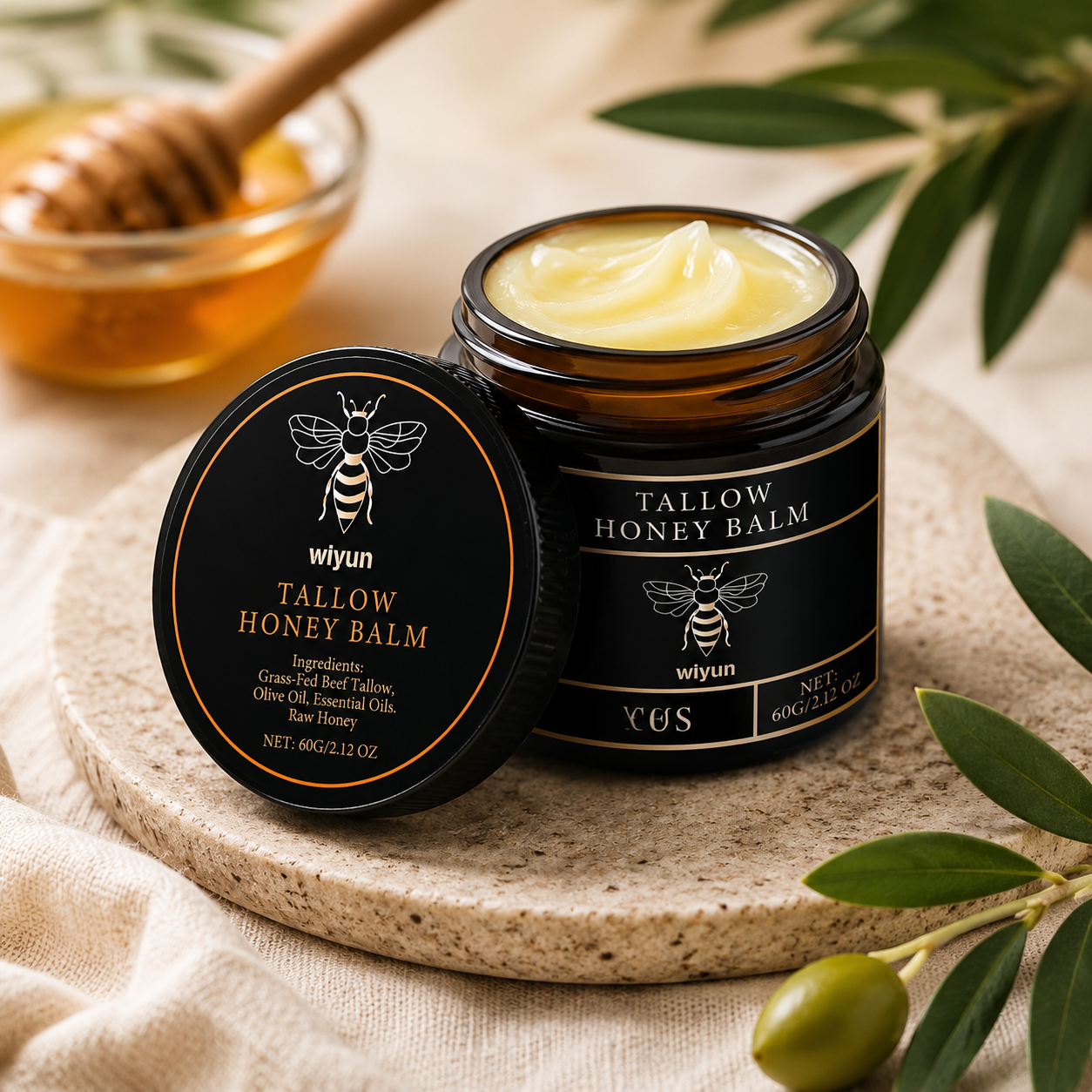 Hydrating Tallow Honey Cream